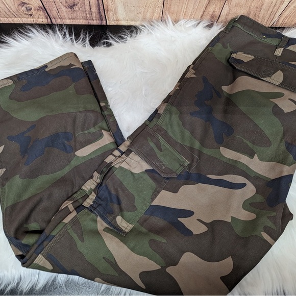 Stanley fleece lined Camouflage Cargo Pants size 34x32 men’s - Picture 7 of 7
